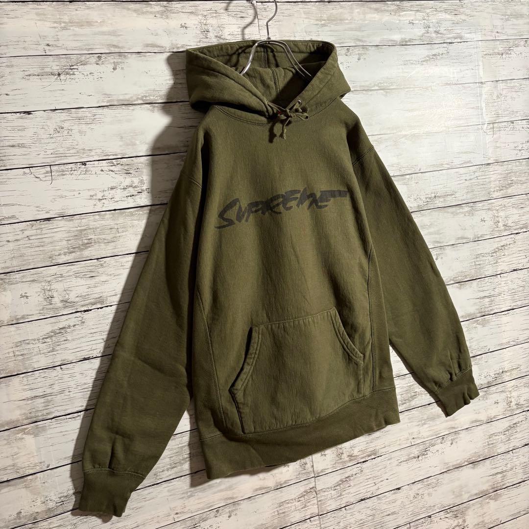 【激シブ】Supreme Futura Logo Pullover パーカー M