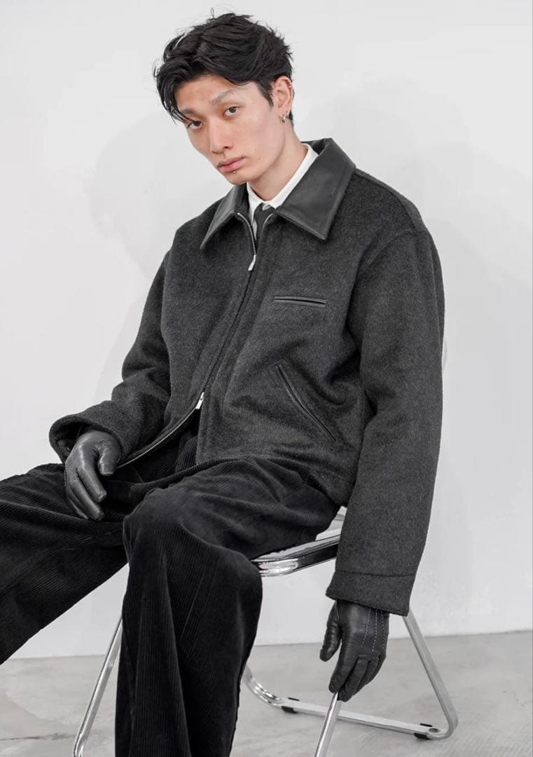 ✨即日発送✨OE-SELMENT WOOL DETROIT JACKET