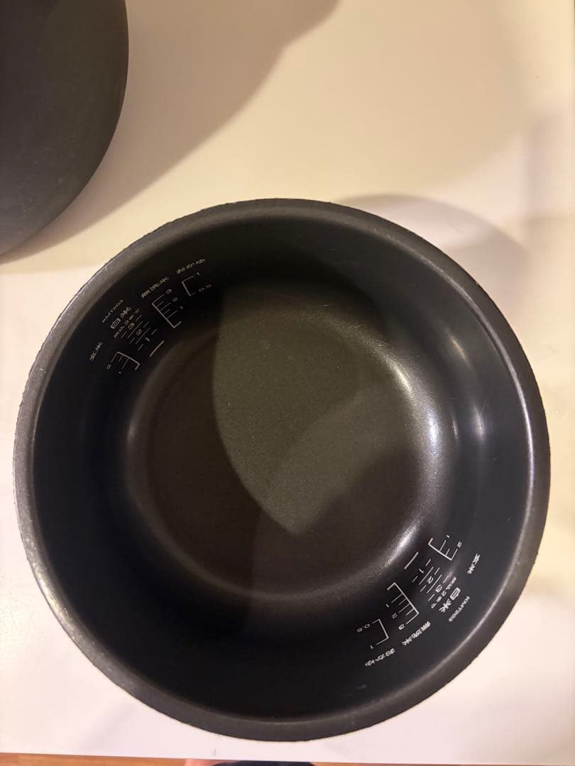 BALMUDA K03A-BK 3合炊き炊飯器