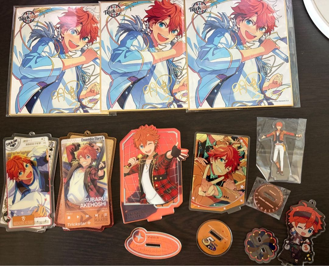 明星スバル　缶バッジ　ぱしゃこれ　アクスタ　あんスタ　あんさんぶるスターズ