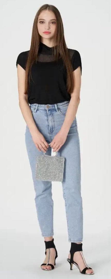 アンテプリマ　シルバー ワイヤーパーティーバッグ