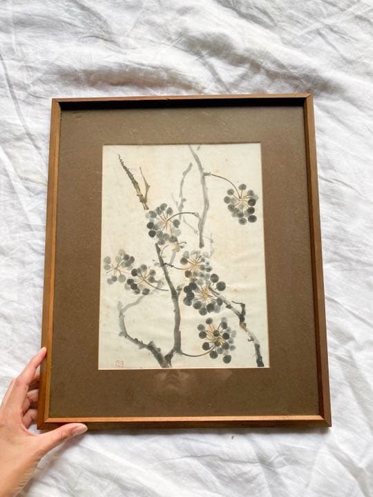 つる草の絵　吉田武聖