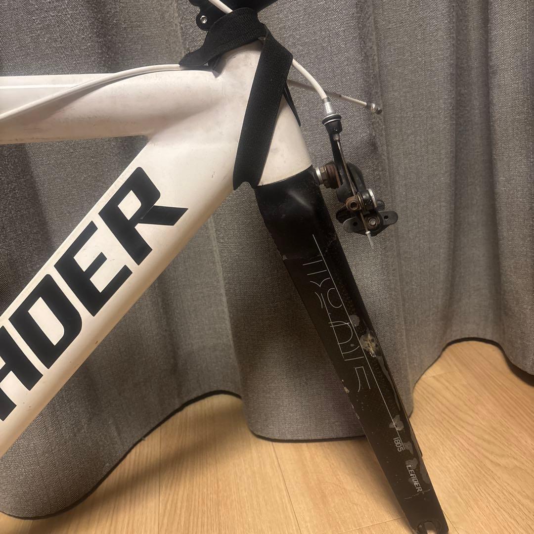 LEADER 735 ピストバイクフレーム ホワイト