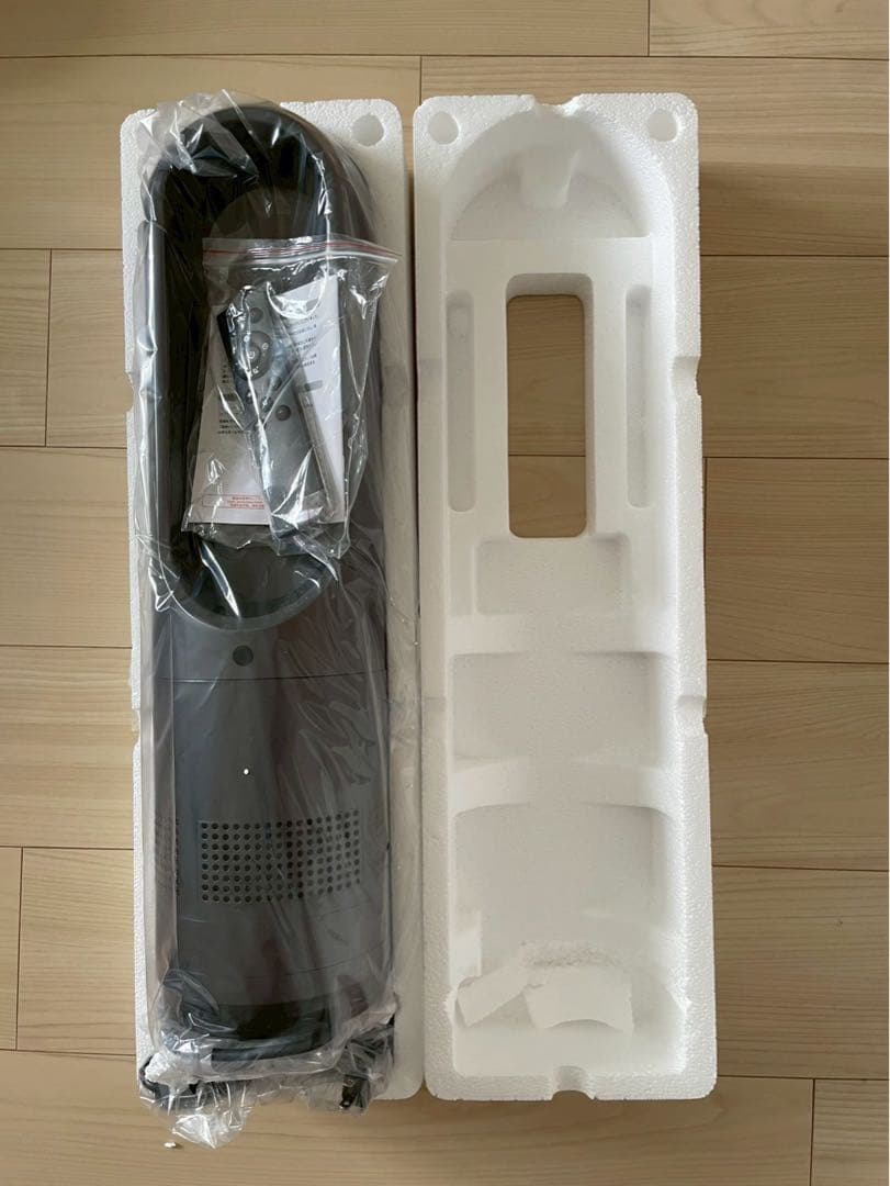 2点おまとめ　セラミックヒーター扇風機 羽根なし タワーファン 静音PSE認証済