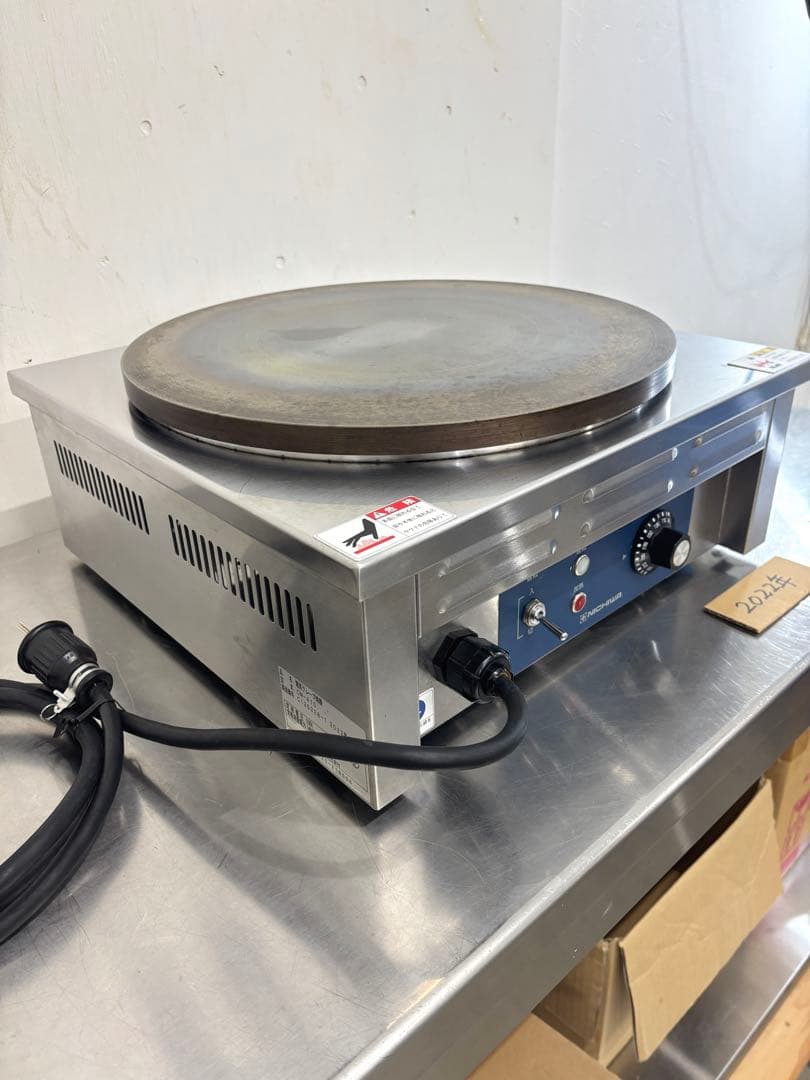 ※専用【2022年 綺麗】ニチワクレープ焼き機 CM-410 メーカー 焼き器