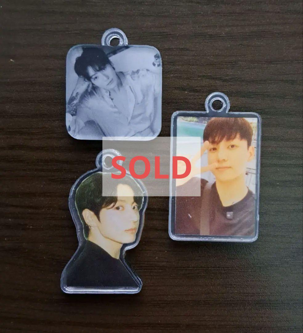 BTS ジョングク アクリルチャーム タグ　③