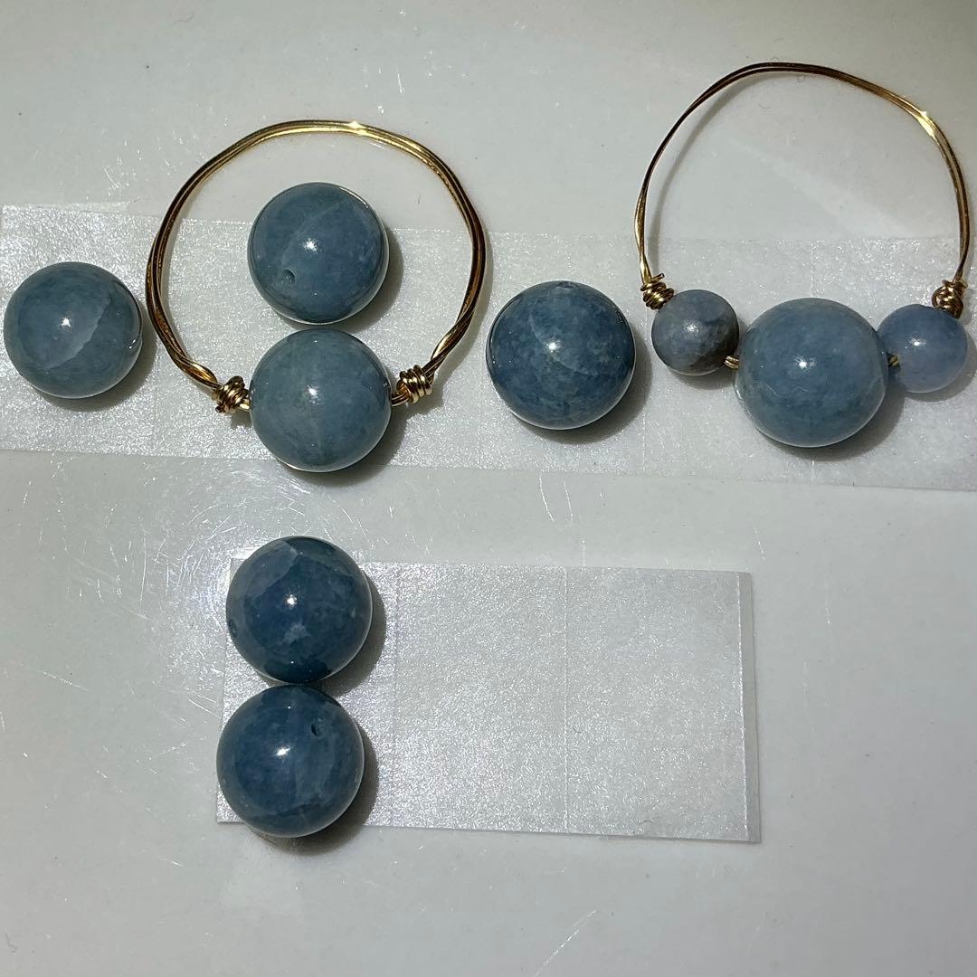 【専用】コン沢翡翠の珠　3珠　その1