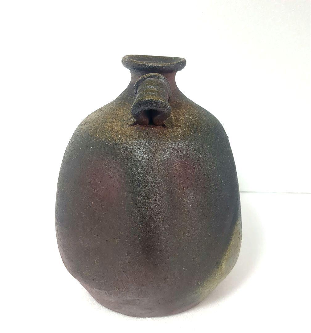 備前焼　舟徳利　大徳利　壺