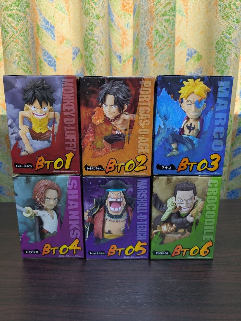ワンピース ワールドコレクタブルフィギュア -BURST- 全６種