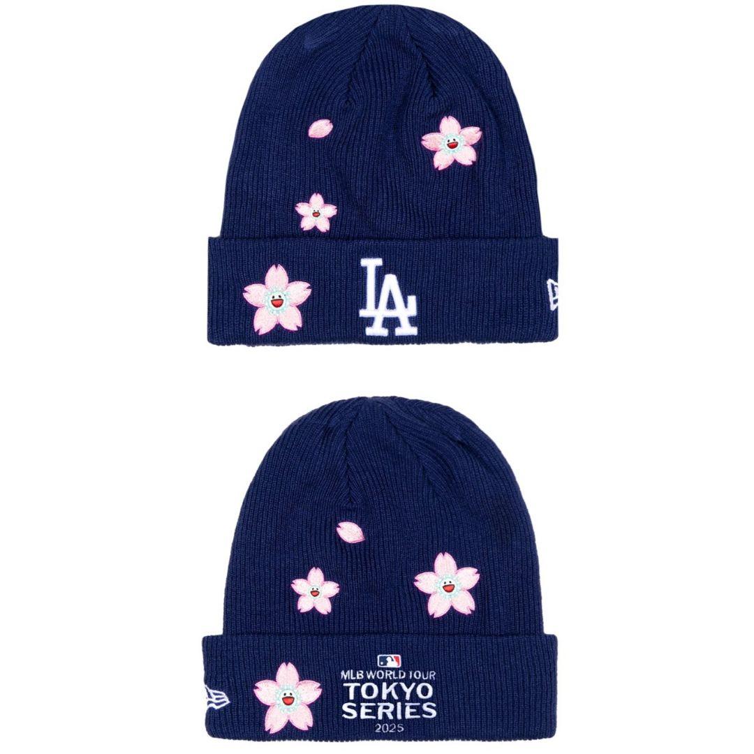 村上隆 MLB ワールドツアー 東京シリーズ 2025 ドジャース ビーニー ④