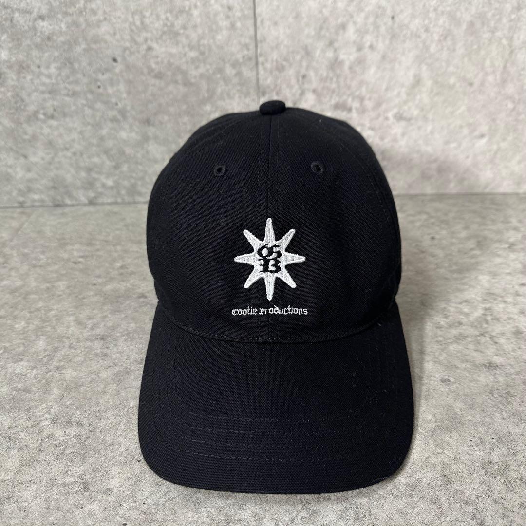 25SS クーティー COOTIE PRODUCTIONS 6パネルキャップ 黒