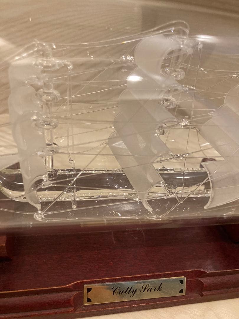 Cully Park ガラス製ボトルシップ