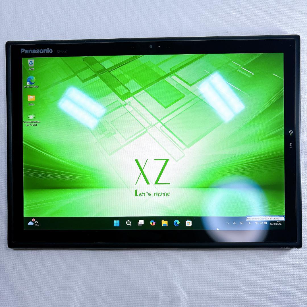 ★希少ブラック★ 2in1 タッチパネル レッツノート CF-XZ6 877