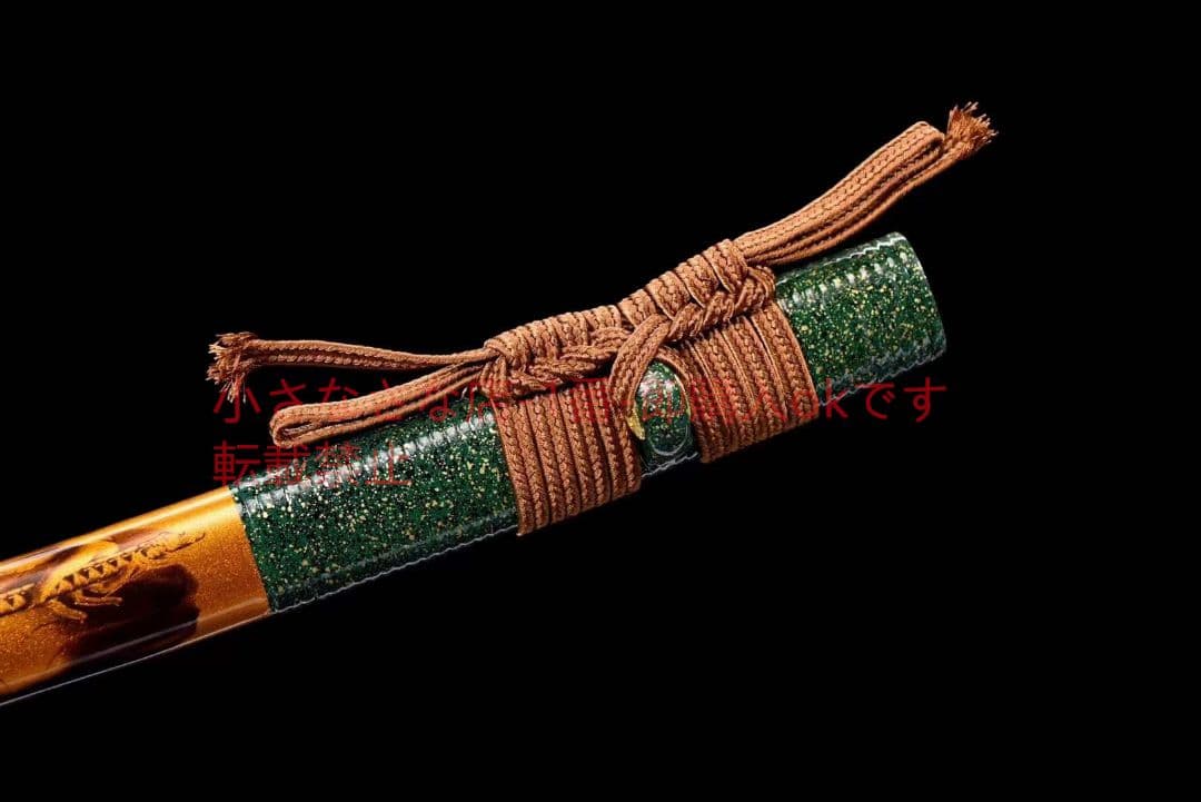 T10焼刃超鏡面銅装侍刀『顔如玉』 古兵器 武具 刀装具 日本刀 模造刀 居合刀