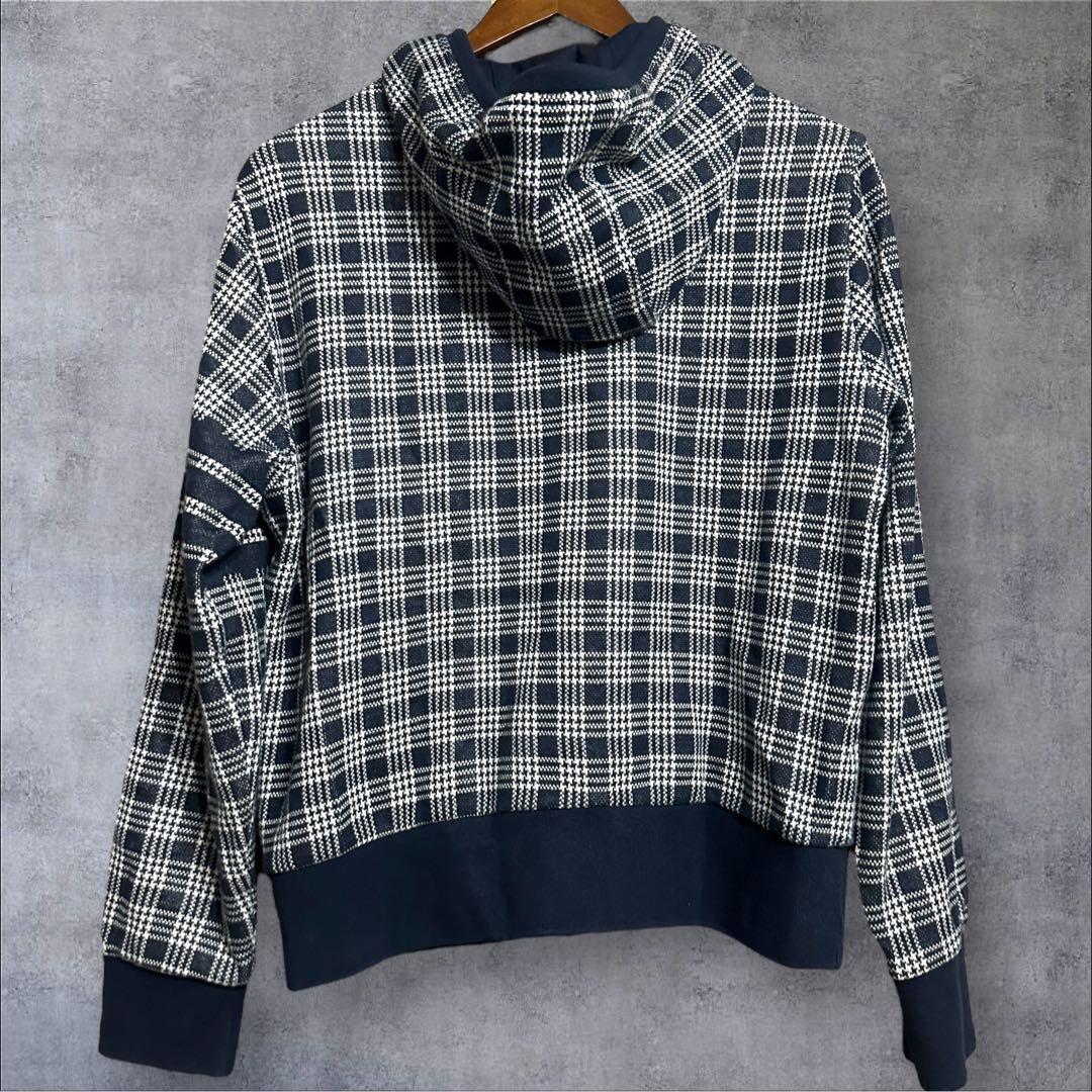 【美品】トムブラウン 4bar マイクロチェック ジャガード パーカー