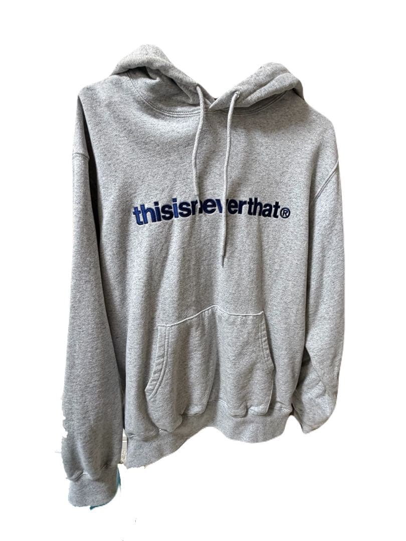 thisisneverthat グレー パーカー