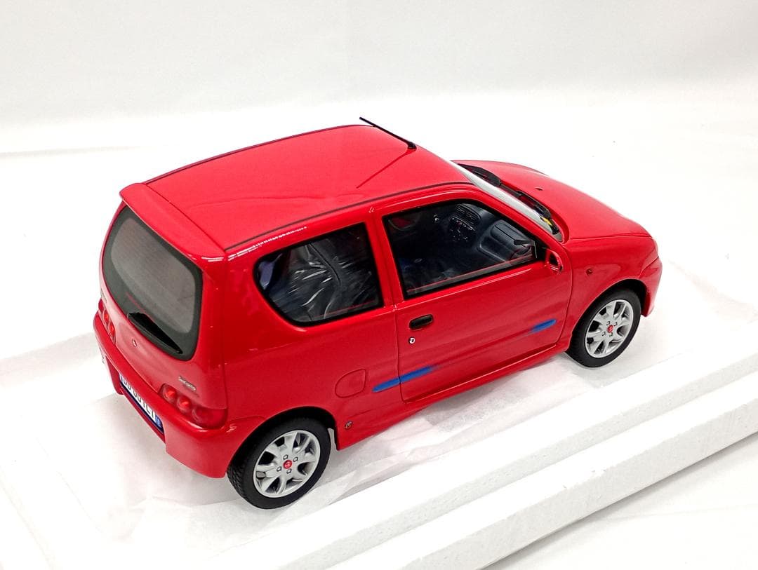 ラウドレーシング 1/18 フィアット セイチェント アバルト 1998 レッド