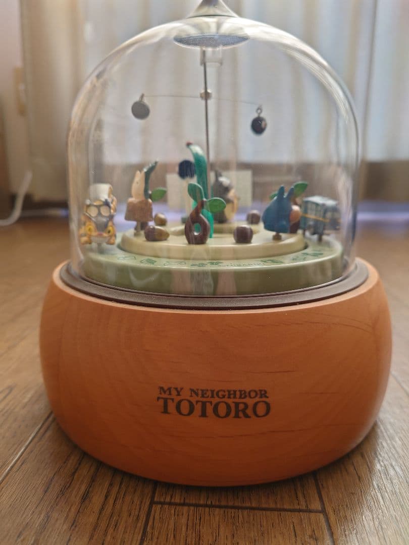 【希少品】となりのトトロ からくり時計 どんぐりドーム オルゴール