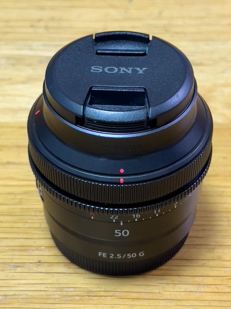 sony ソニー　単焦点レンズ　FE 50mm F2.5 G　中古美品