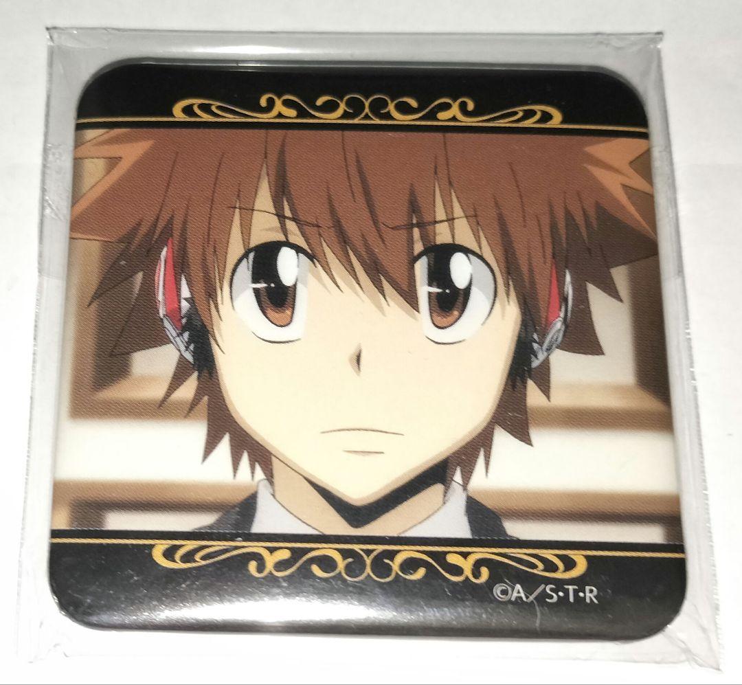 リボーン 沢田綱吉 スクエア缶バッジ その2 ナンジャタウン