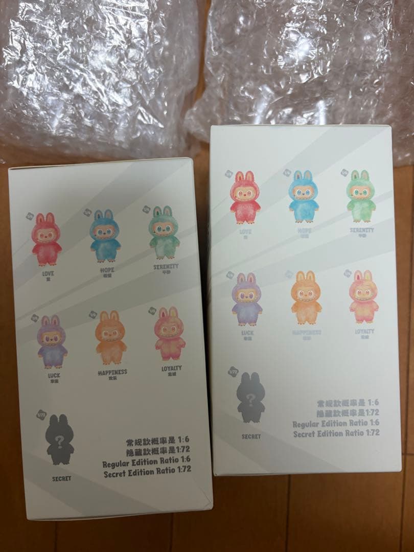 【正規品・未開封】LABUBU ラブブ らぶぶ ぬいぐるみ 2箱