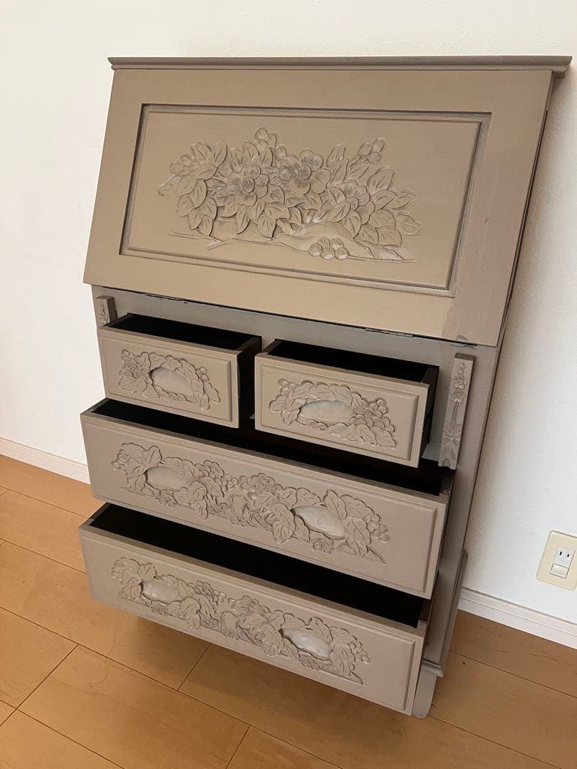 【アンティーク】ライティングビューロー