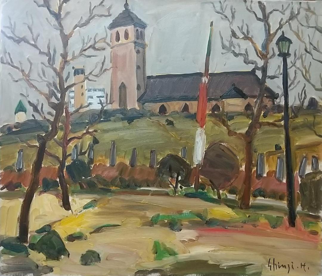 F10 「四谷所見」'66 絵画 油絵