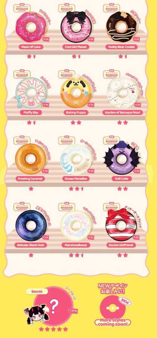 【翌日発送】Mellojoy メロジョイ ふわふわドーナツ 3個 新品未開封