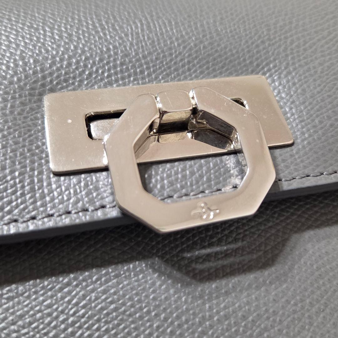 【特注シルバー金具】CARBOTTI カルボッティ グレー エリカ Erika