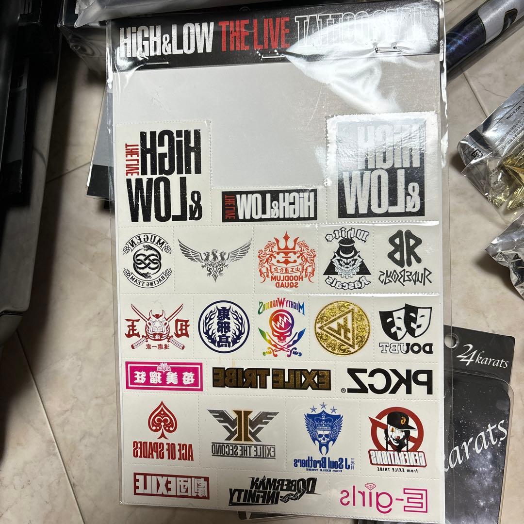 HIGH & LOW ローソンくじ キャリーケース入り他　Tシャツおまけ付き