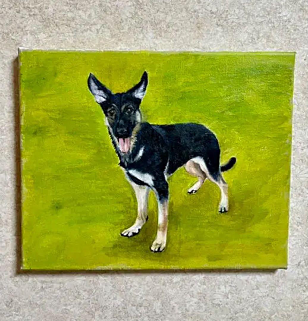 ペットの犬　ネコの絵オーダーメイド