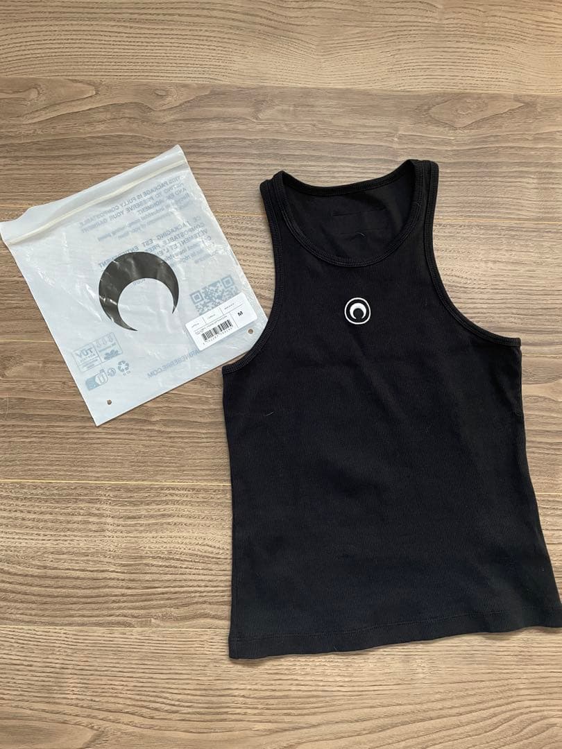 MARINE SERRE ブラック タンクトップ M