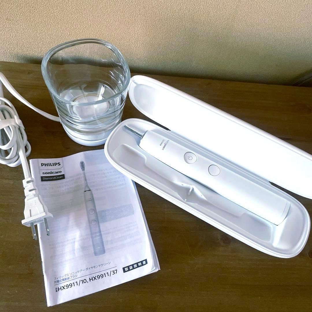 [充電式電動歯ブラシ]ソニッケアー　ダイヤモンドクリーンHX9911/10 本体