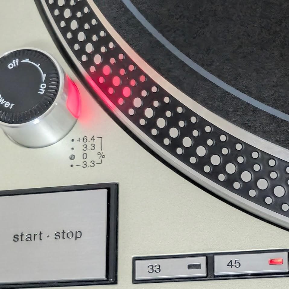 Technics SL-1200MK5＋Shure M44G 付属品取説有 美品