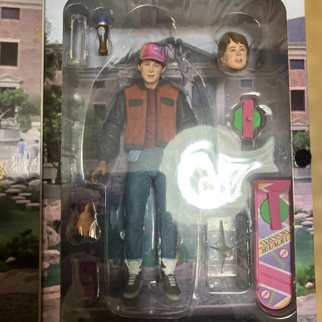 ネカ　バックトゥザフューチャー Ⅰ・Ⅱ マーティー ドク　セット　NECA