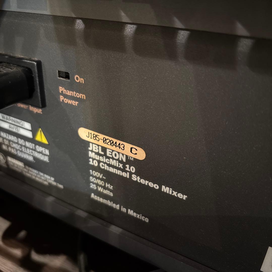 JBL ミキサー　Music Mix 10