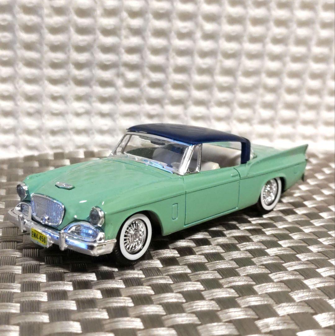 美品　箱付き　ミニカー　1957 スタッドベーカー シルバーホーク　フランス製