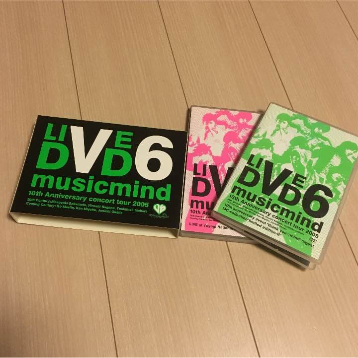 V6 DVD musicmind 10周年記念dvd
