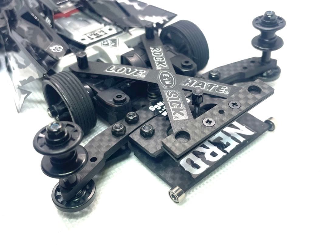 ミニ四駆　完成品　未使用　MSフレキ　ネオファルコン/ネオバンキッシュボディ付き