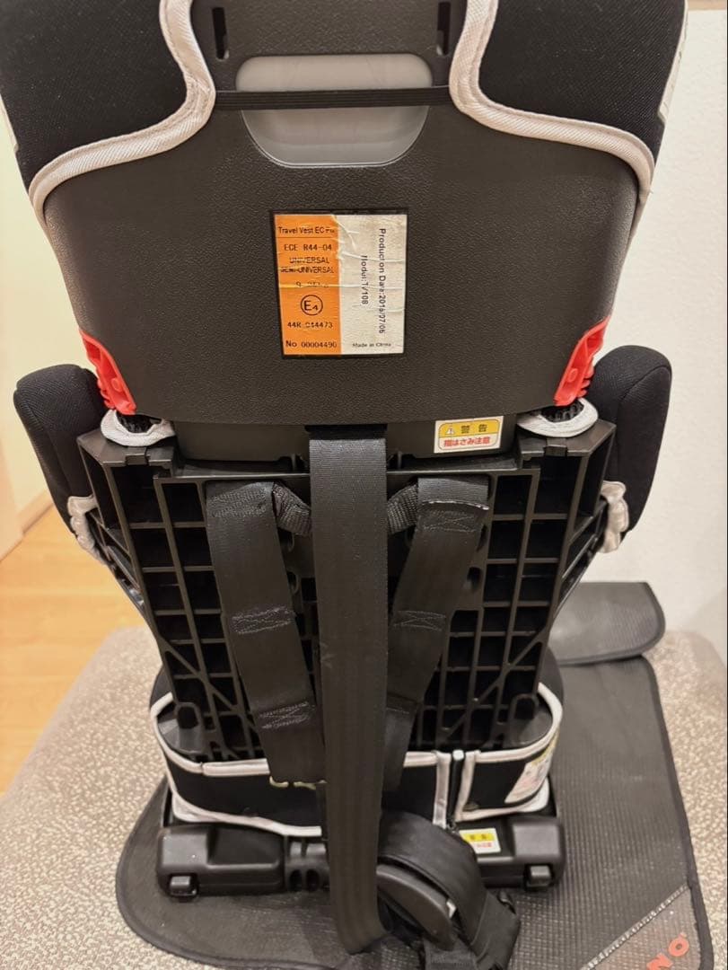 日本育児 トラベルベストEC FIX ISOFIX チャイルド＆ジュニアシート