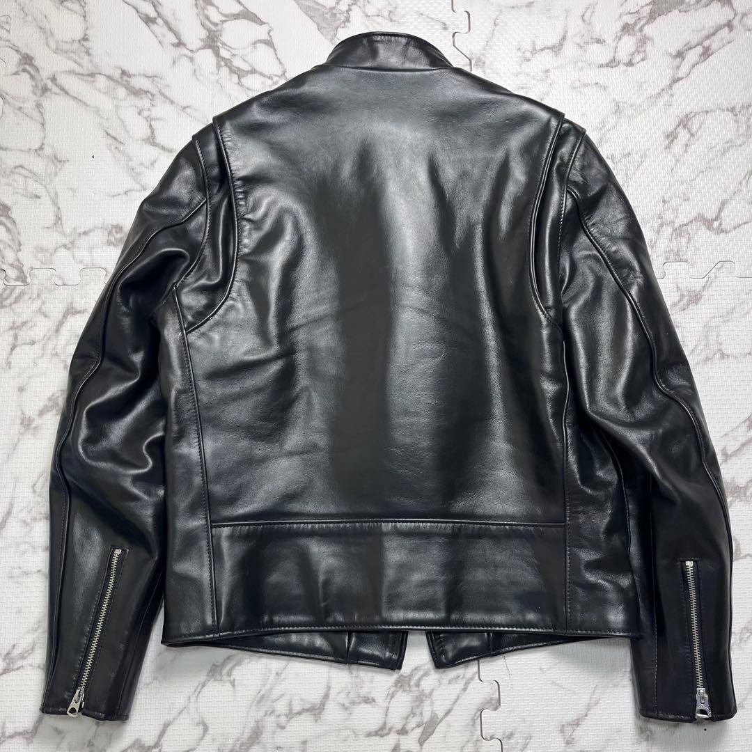 k*9様 極美品✨schott シングルライダース ホースハイド 38 641x