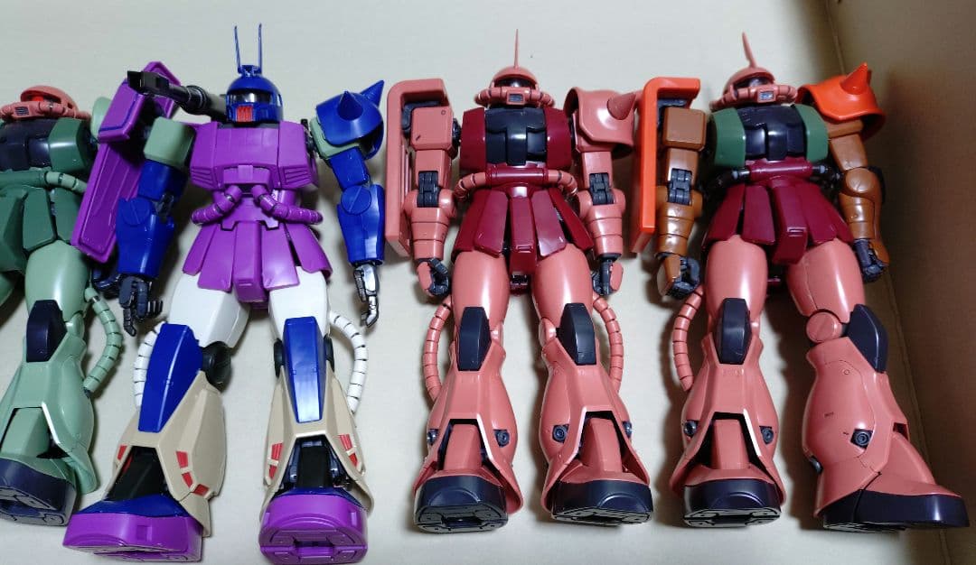 MGザク６体セット