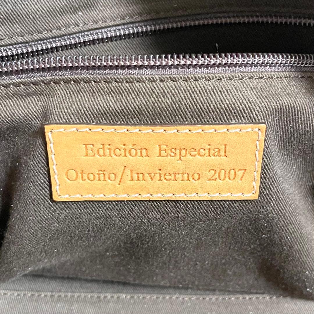 超希少/ロエベ　ハンドバッグ　アマソナ36 アナグラム　2007年限定　ベージュ