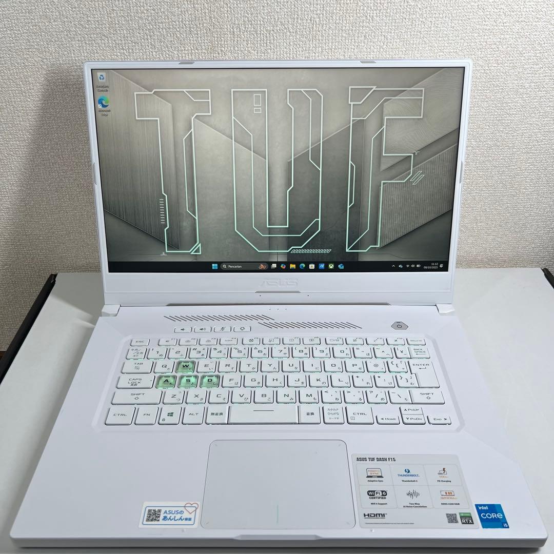 ASUS TUF dash f15 ノートPC 15.6インチ