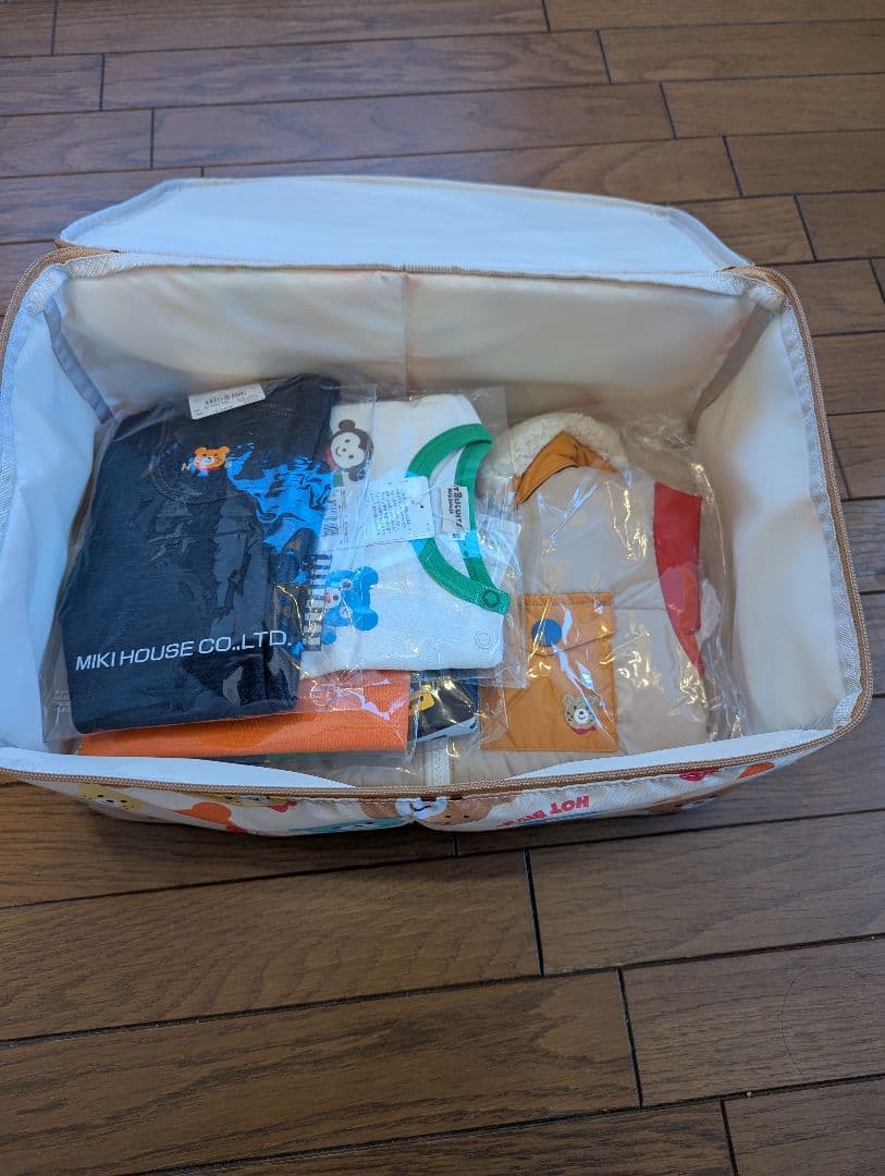 【新品未開封】ミキハウス　ホットビスケッツ（男の子）80cm