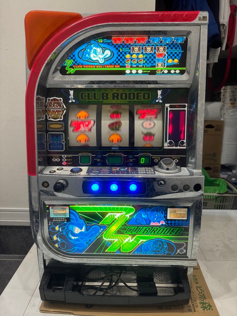【希少】クラブロデオ T スロット 不要機 実機 家庭用電源 パチスロ実機