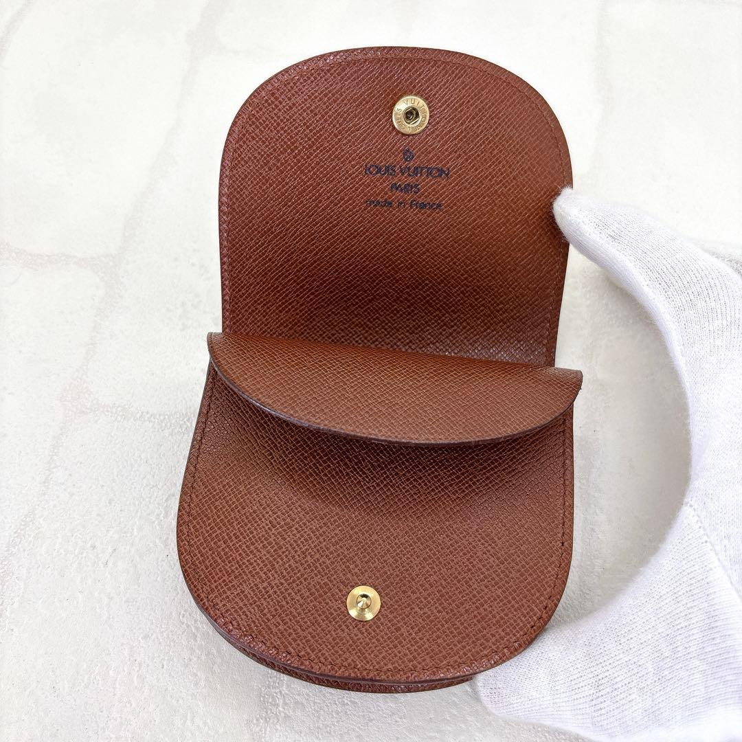 美品✨ ルイヴィトン VUITTON モノグラム ポルトモネ グゼ ケース