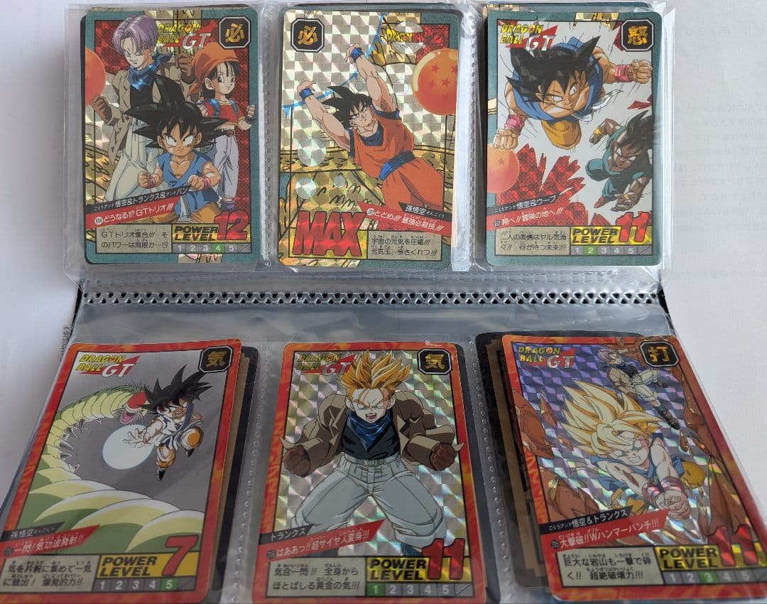 懐かしのドラゴンボールカードダス（オールキラカード✨️（隠れキラカードあり））