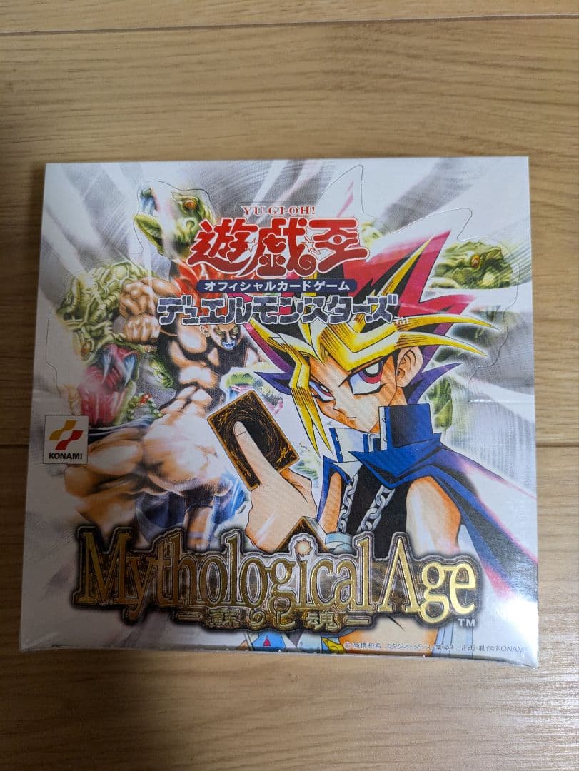 遊戯王　蘇りし魂　MythologicalAge　絶版BOX　未開封