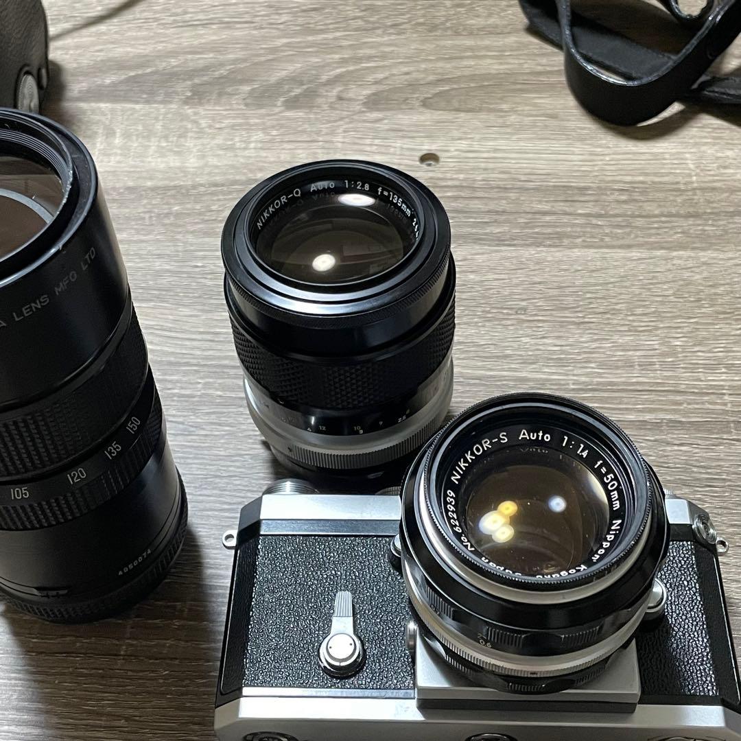 作例あり Nikon F アイレベル＋NIKKOREX F 動作確認済み 状態良